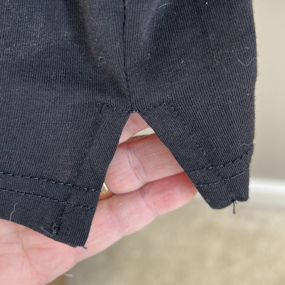 1969 Versace Black Short Sleeve Cotton Italian Polo Shirt Size XL - Picture 6 of 9